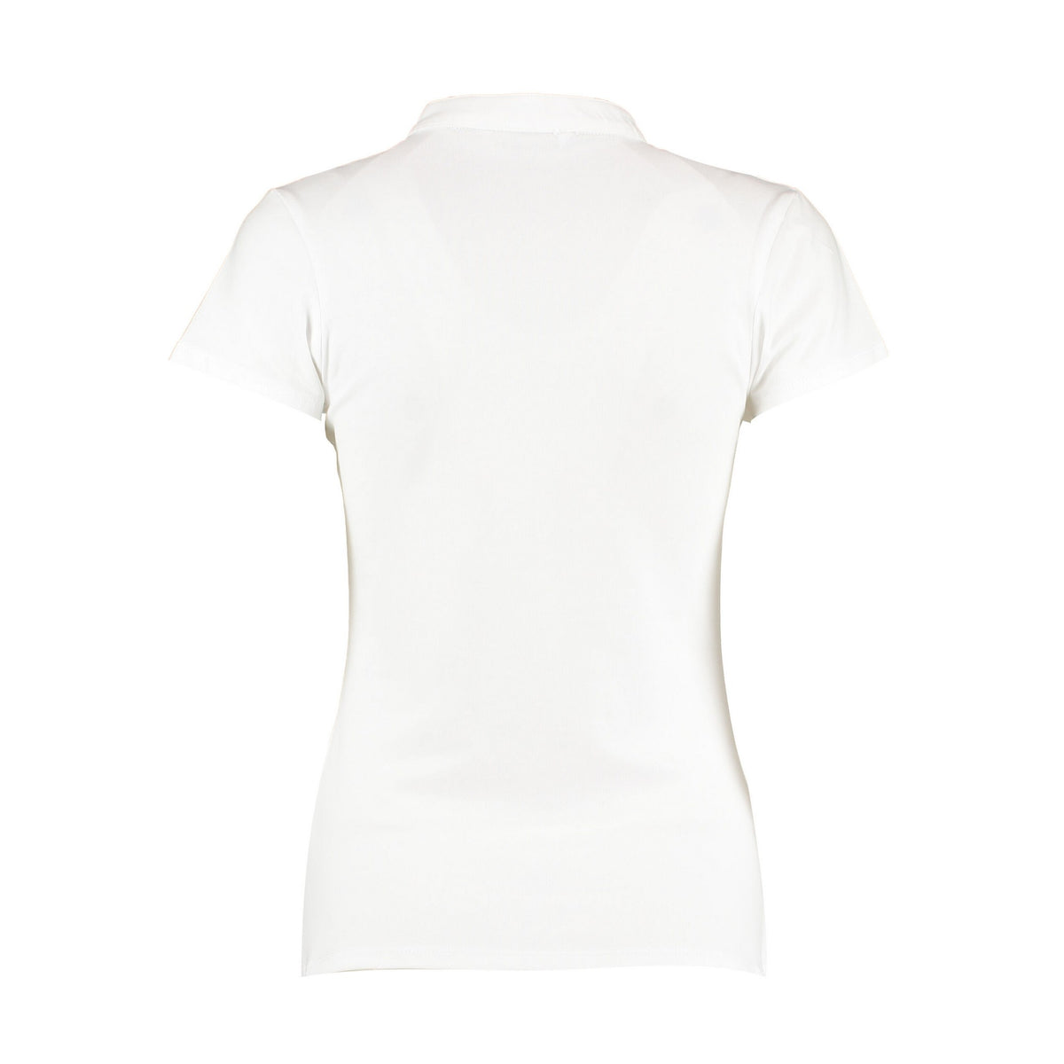 White - Back - Kustom Kit Womens-Ladies Corporate V Neck T-Shirt