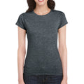 Dark Heather - Lifestyle - Gildan Womens-Ladies Softstyle Ringspun Cotton T-Shirt