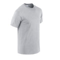 Sports Grey - Side - Gildan Mens Heavy Cotton T-Shirt