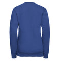 Bright Royal Blue - Back - Russell Collection Childrens-Kids V Neck Sweatshirt