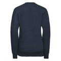 French Navy - Back - Russell Collection Childrens-Kids V Neck Sweatshirt