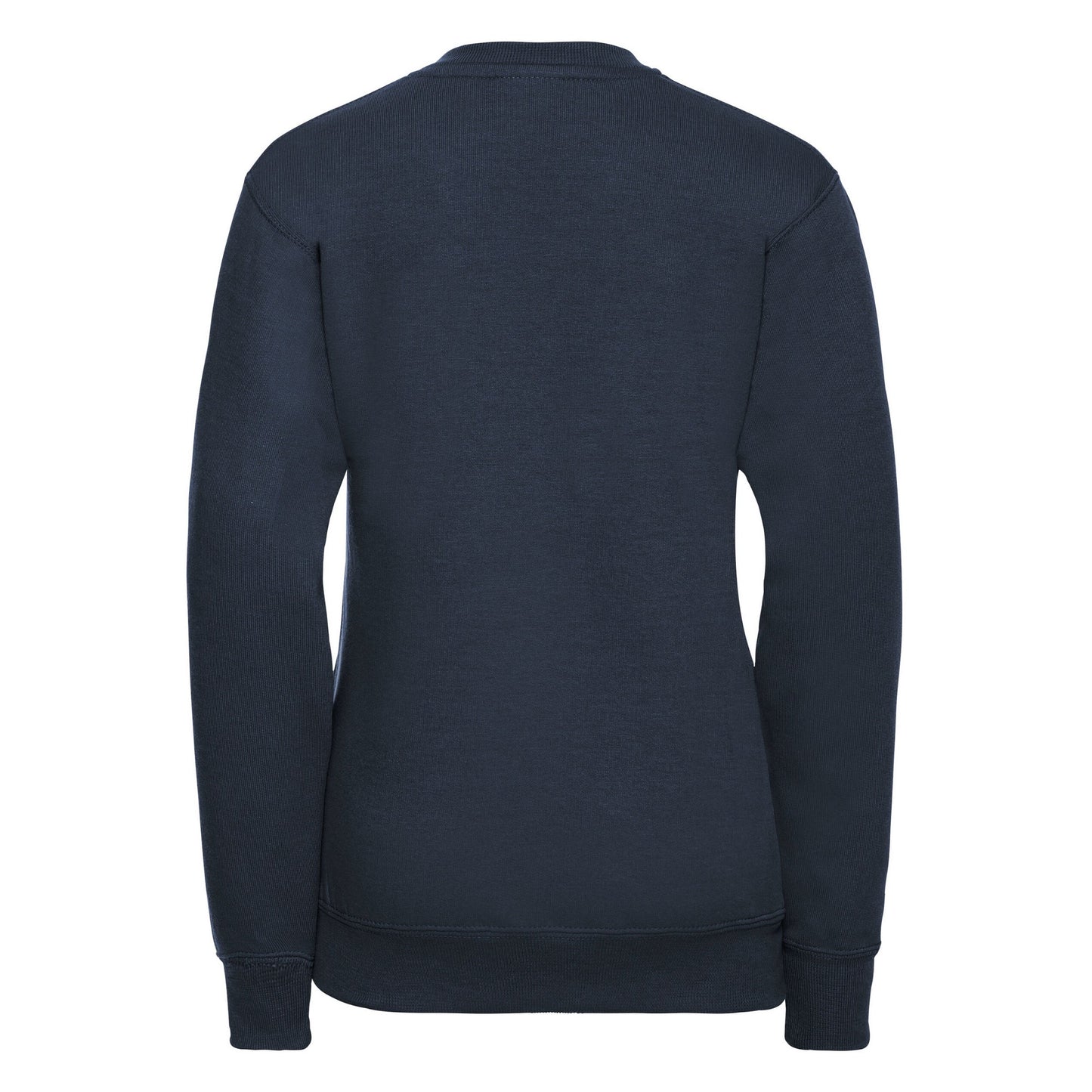 French Navy - Back - Russell Collection Childrens-Kids V Neck Sweatshirt