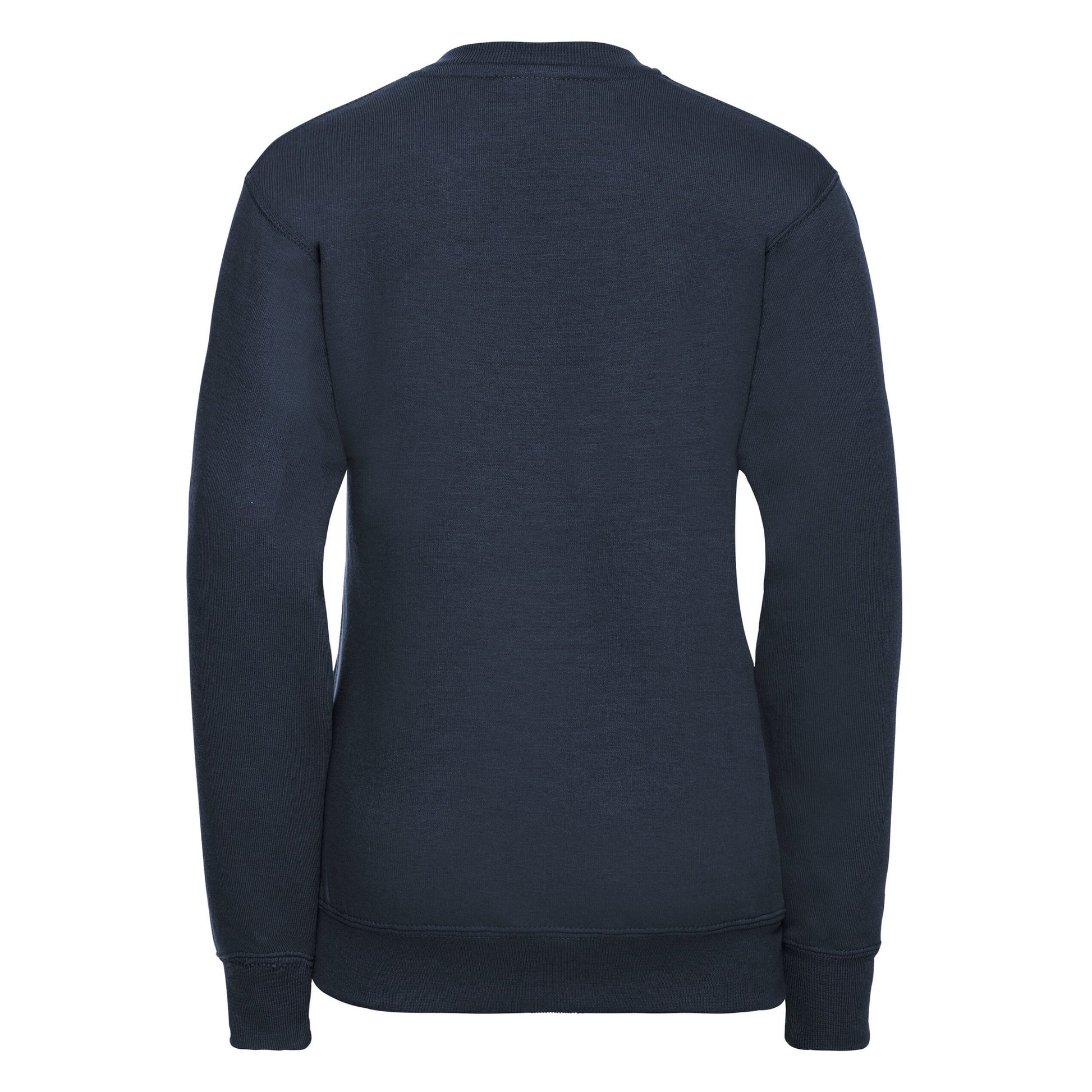 French Navy - Back - Russell Collection Childrens-Kids V Neck Sweatshirt
