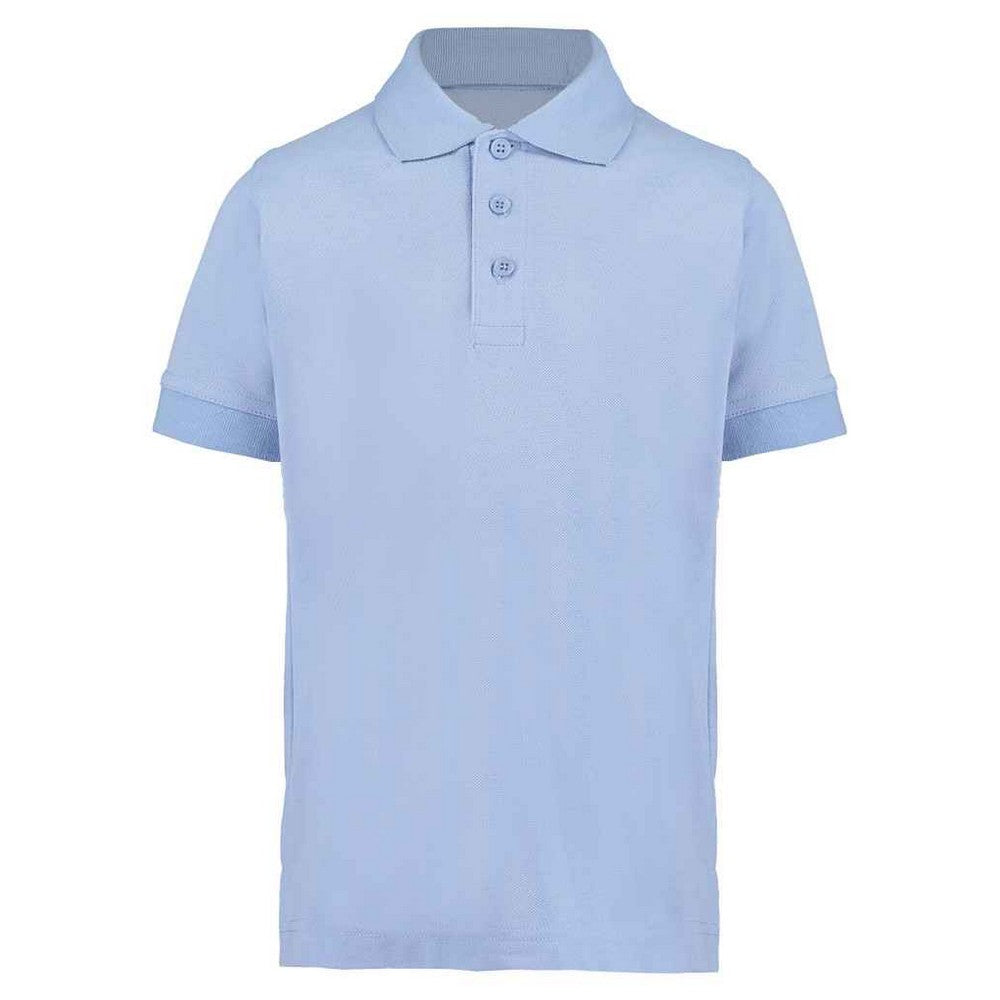 Light Blue - Front - Kustom Kit Childrens-Kids Klassic Superwash 60C Polo Shirt