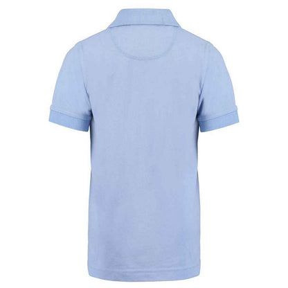 Light Blue - Back - Kustom Kit Childrens-Kids Klassic Superwash 60C Polo Shirt