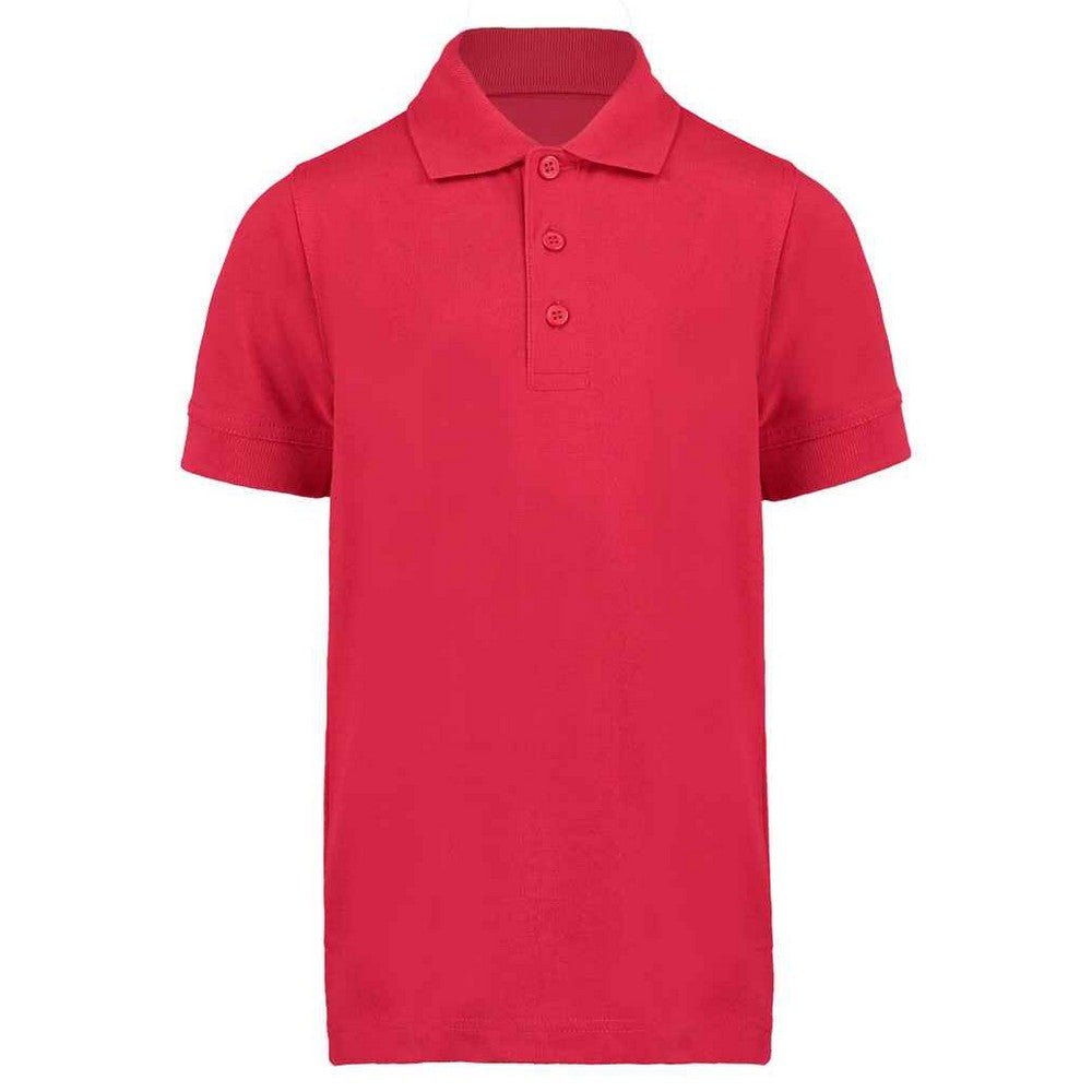 Red - Front - Kustom Kit Childrens-Kids Klassic Superwash 60C Polo Shirt