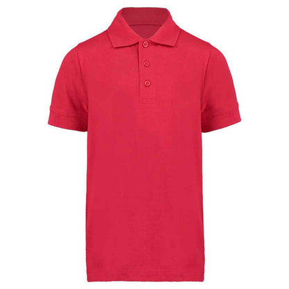 Red - Front - Kustom Kit Childrens-Kids Klassic Superwash 60C Polo Shirt