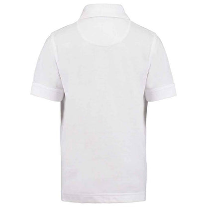 White - Back - Kustom Kit Childrens-Kids Klassic Superwash 60C Polo Shirt