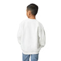 White - Back - Gildan Childrens-Kids Heavy Blend Crew Neck Sweatshirt