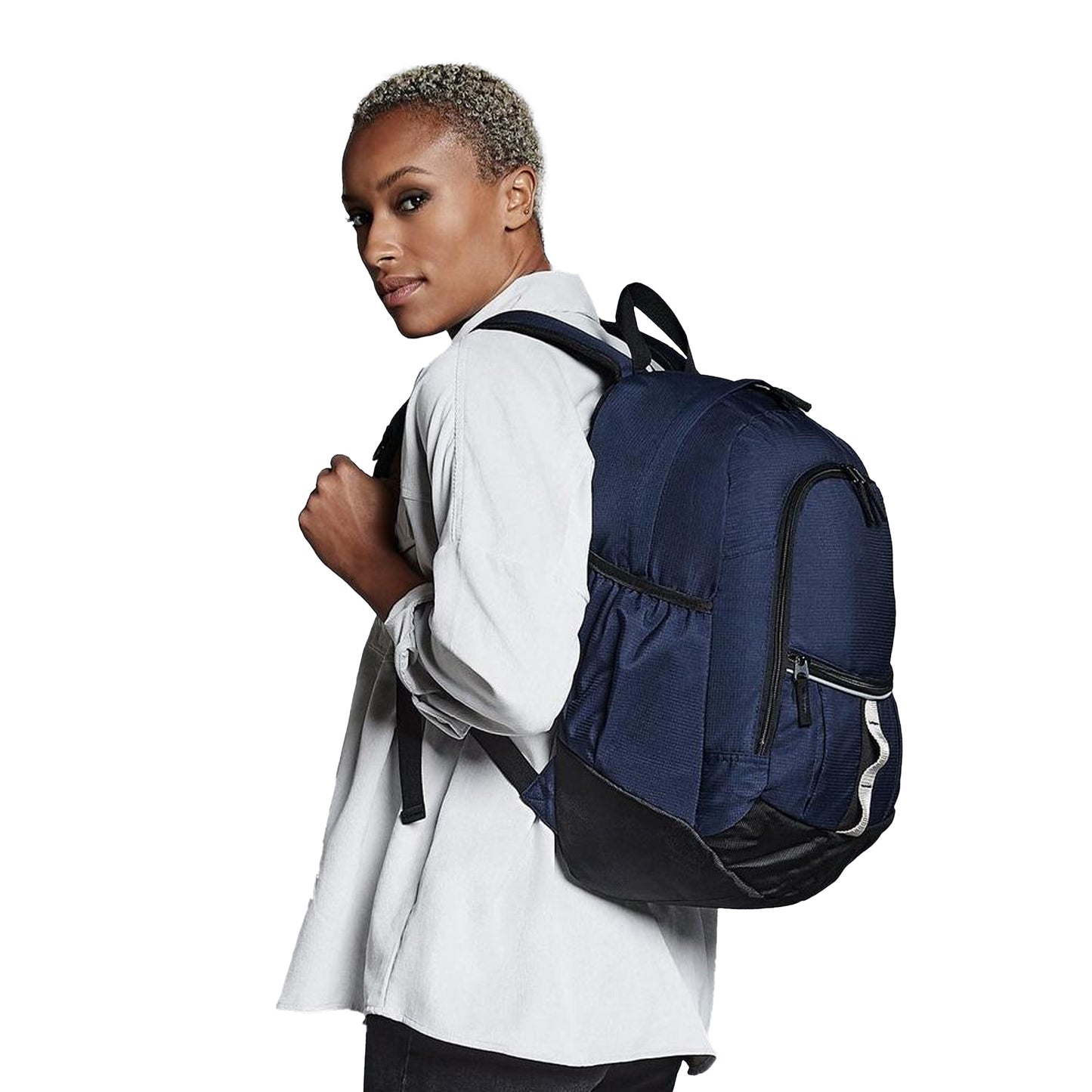 French Navy - Back - Quadra Pursuit Backpack