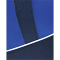 Bright Royal Blue-French Navy-White - Back - Quadra Teamwear Holdall