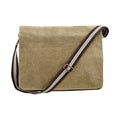 Sahara - Front - Quadra Vintage Canvas Messenger Bag