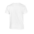 White - Back - Gildan Childrens-Kids Heavy Cotton T-Shirt