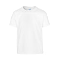 White - Front - Gildan Childrens-Kids Heavy Cotton T-Shirt