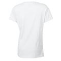 White - Back - Gildan Womens-Ladies Heavy Cotton T-Shirt