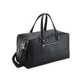 Black - Front - Quadra Tailored Luxe PU Weekend Bag