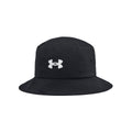 Black-White - Front - Under Armour Unisex Adult Blitzing Logo Bucket Hat