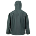 Black Olive - Back - Result Genuine Recycled Mens Prism PU Waterproof Jacket