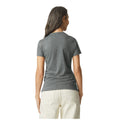 Graphite Heather - Back - Gildan Womens-Ladies Heather T-Shirt