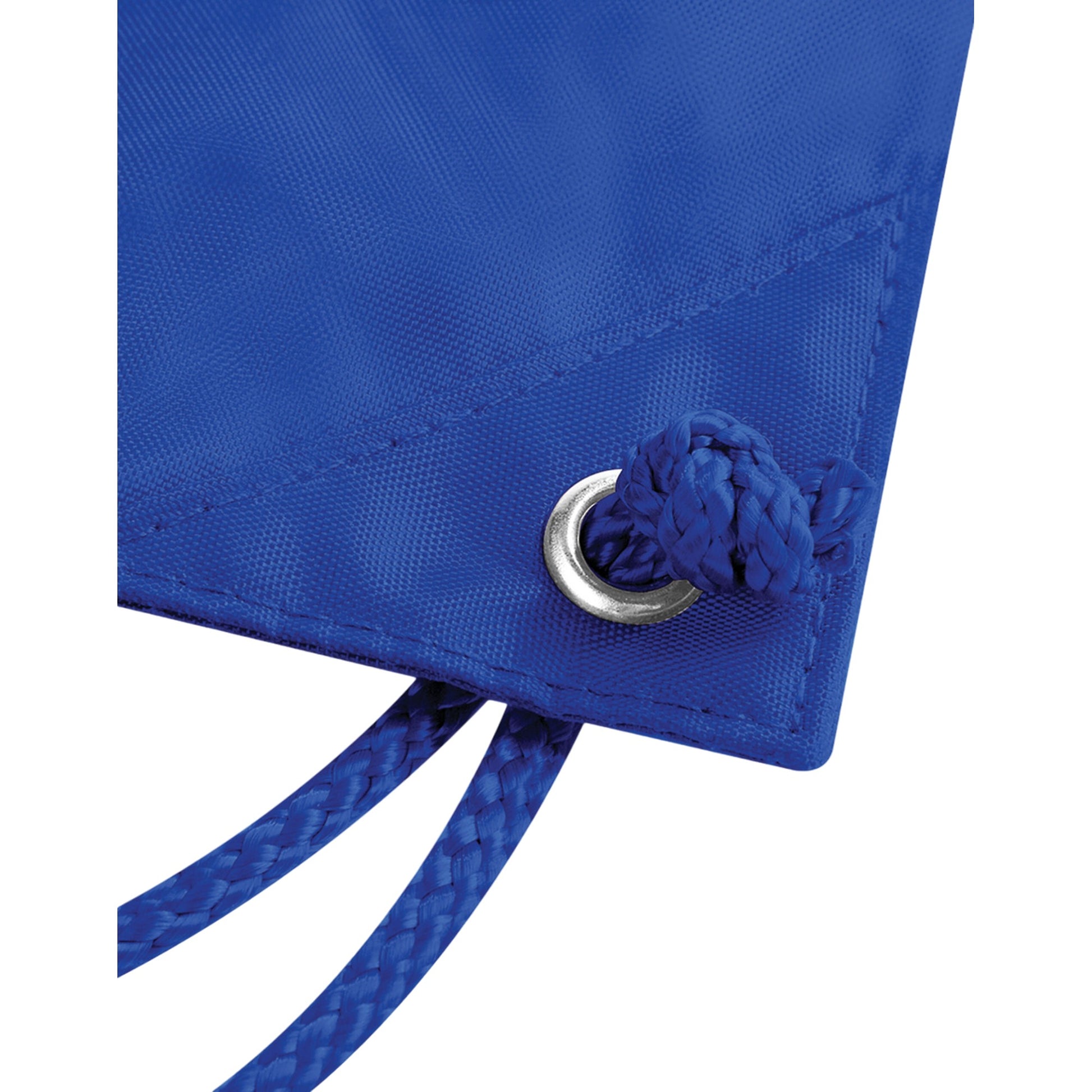 Bright Royal Blue - Back - Quadra Drawstring Bag