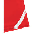 Bright Red - Side - Quadra Childrens-Kids Adjustable Strap Book Bag