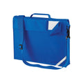 Bright Royal Blue - Front - Quadra Childrens-Kids Adjustable Strap Book Bag