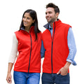 Red - Back - Result Core Unisex Adult Softshell Gilet
