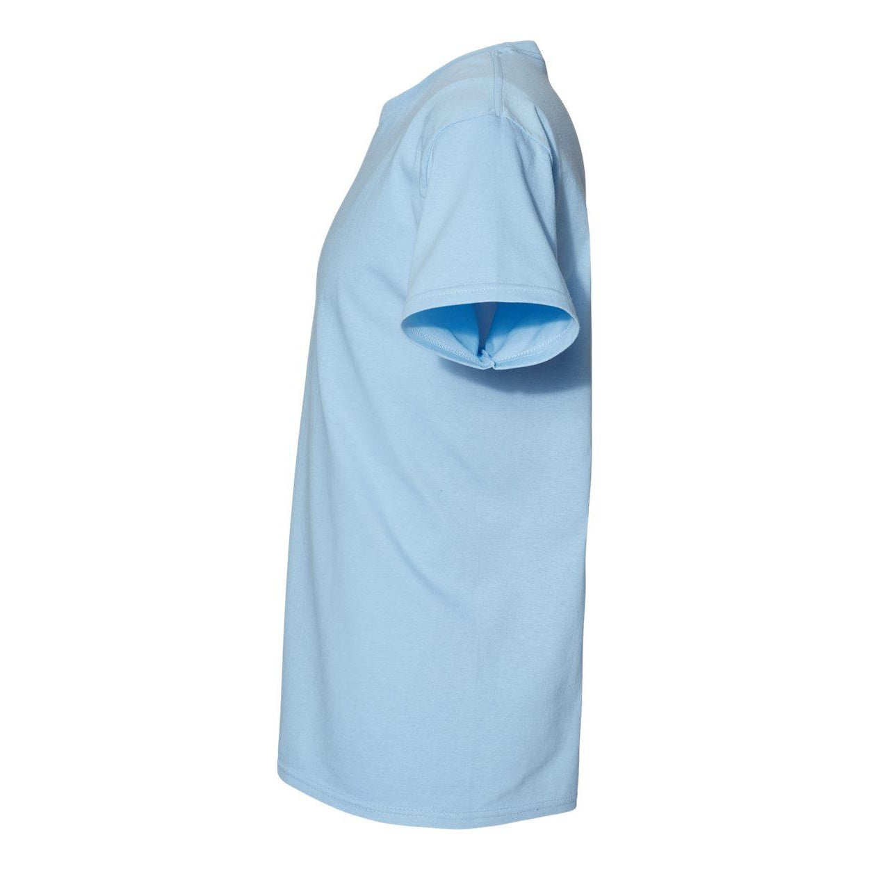 Light Blue - Side - Hanes Essential-T T-Shirt