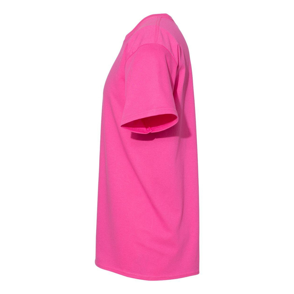 Wow Pink - Side - Hanes Essential-T T-Shirt
