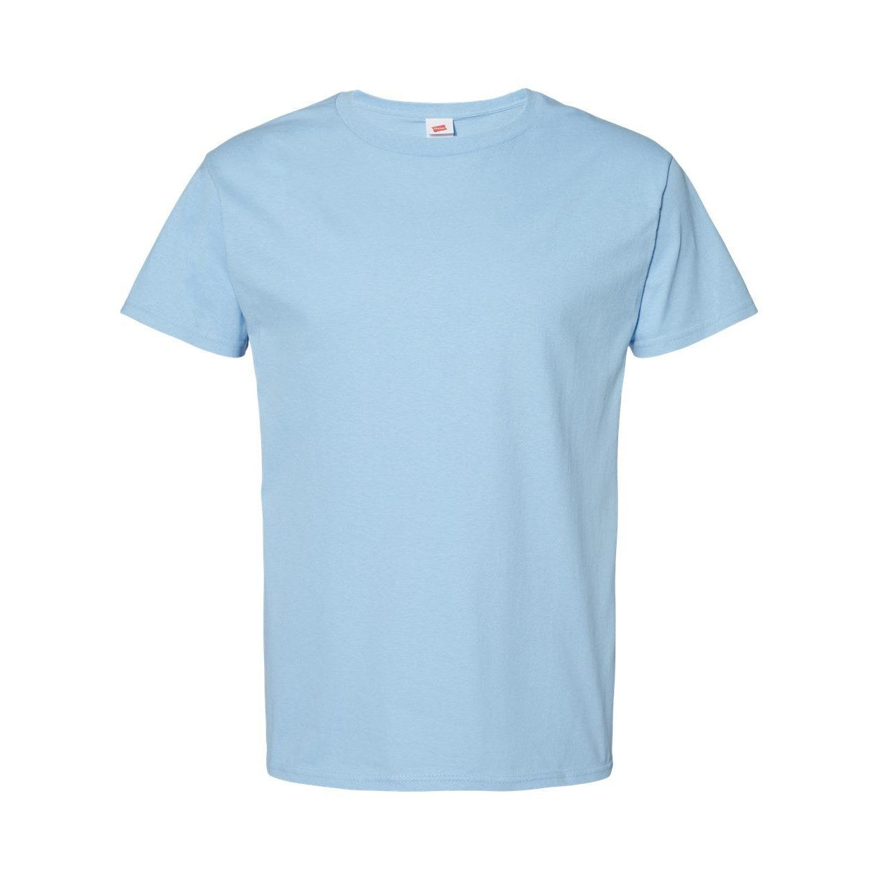 Light Blue - Front - Hanes Essential-T T-Shirt