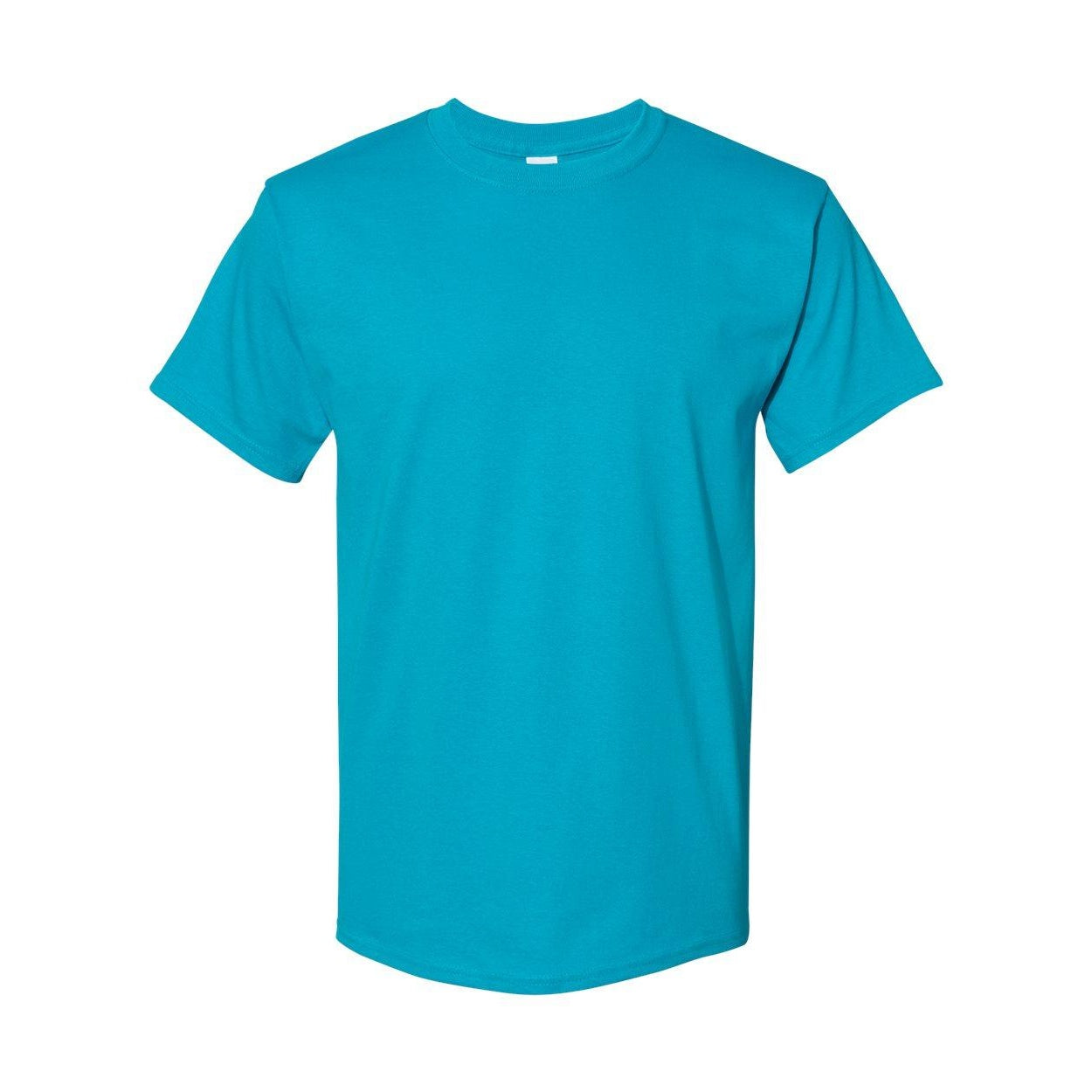 Teal - Front - Hanes Essential-T T-Shirt