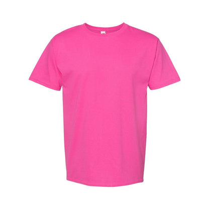 Wow Pink - Front - Hanes Essential-T T-Shirt