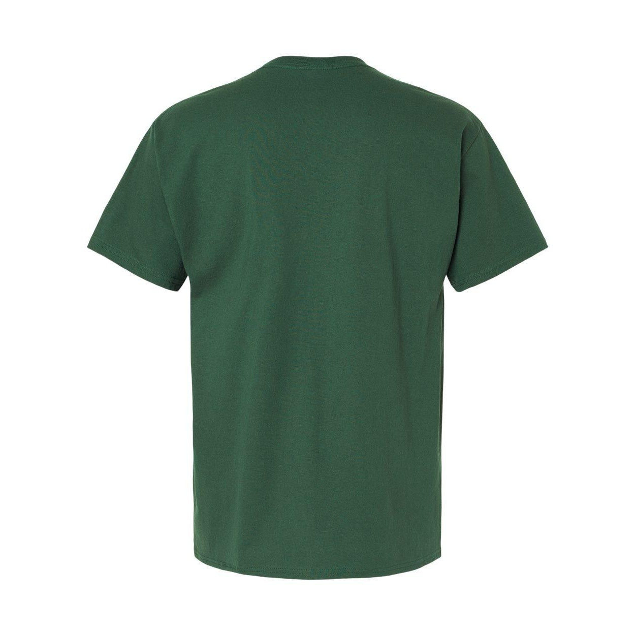 Athletic Dark Green - Back - Hanes Essential-T T-Shirt