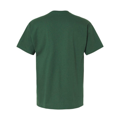 Athletic Dark Green - Back - Hanes Essential-T T-Shirt