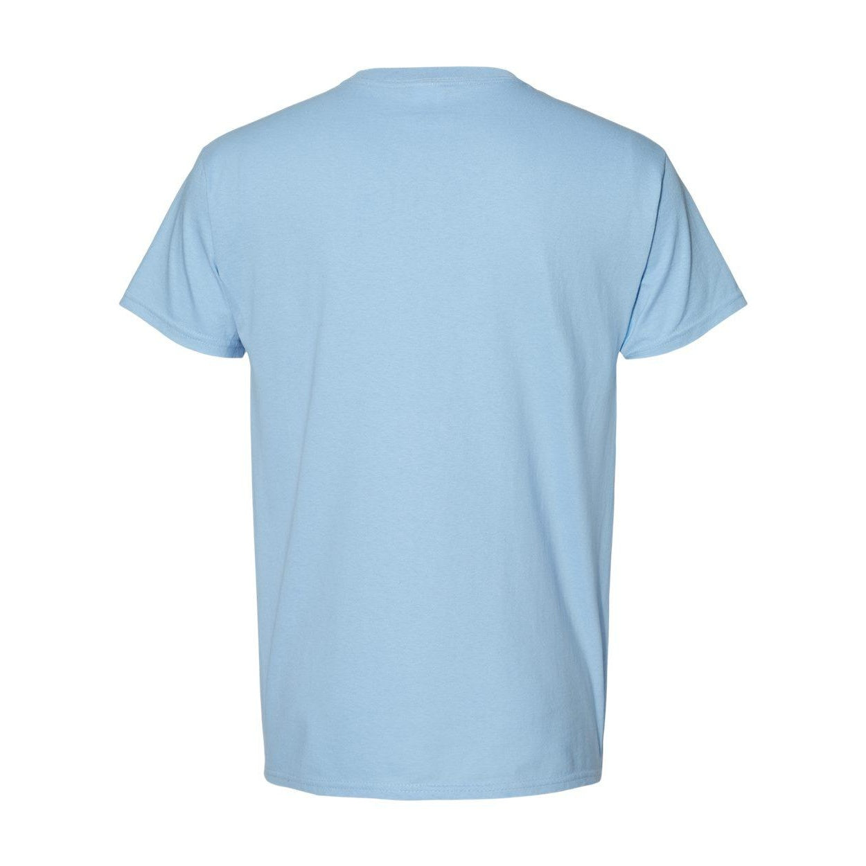 Light Blue - Back - Hanes Essential-T T-Shirt