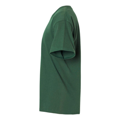 Athletic Dark Green - Side - Hanes Essential-T T-Shirt