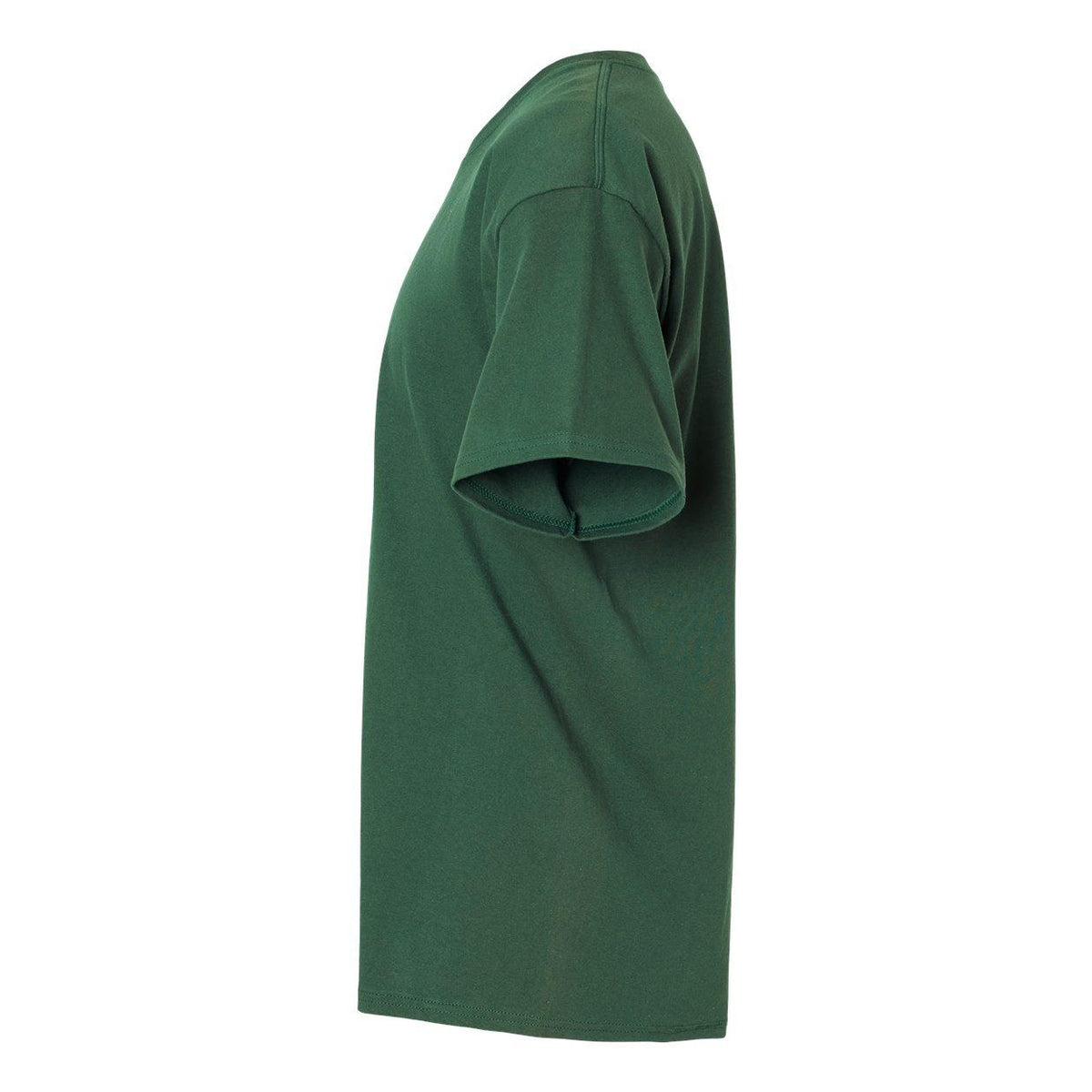 Athletic Dark Green - Side - Hanes Essential-T T-Shirt