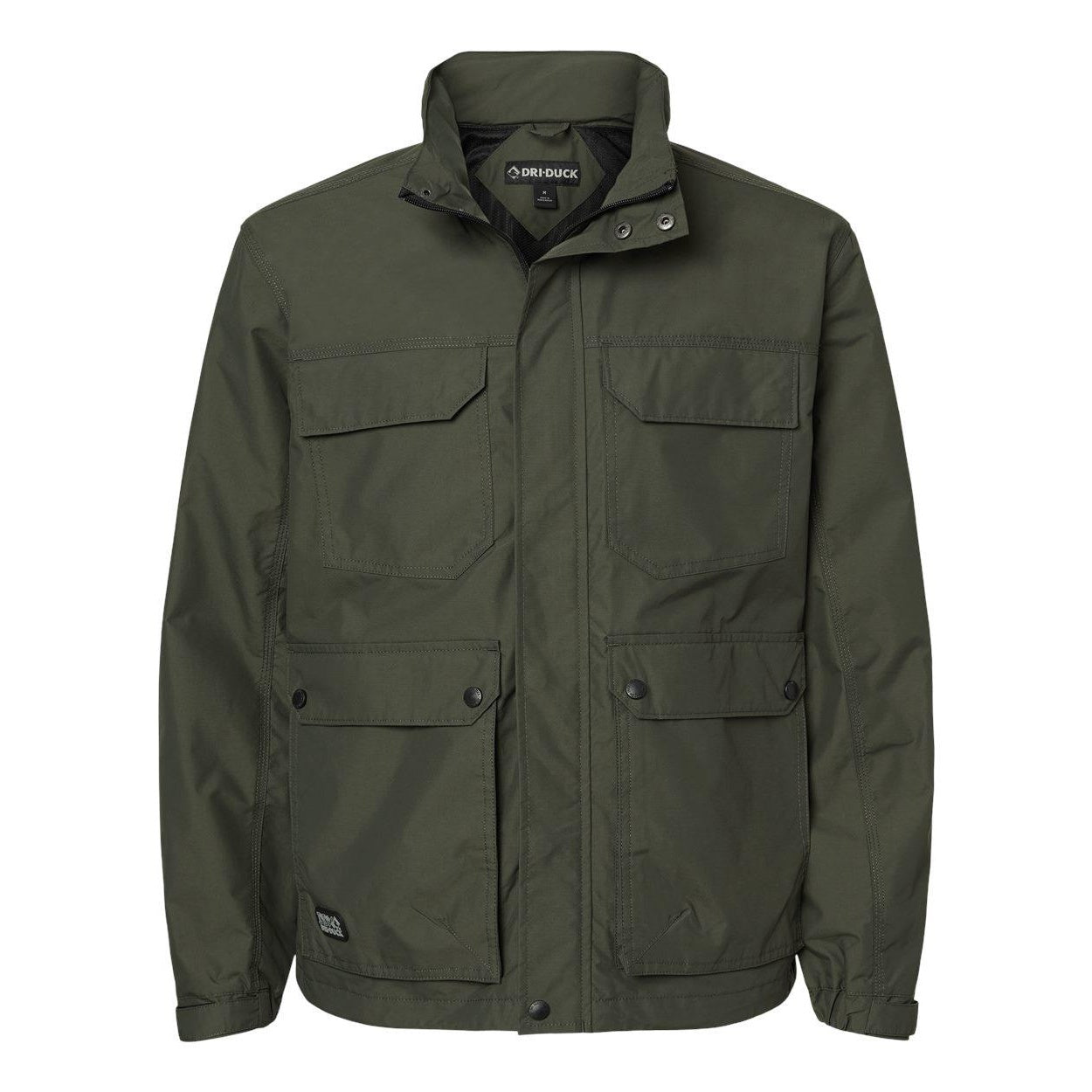 Olive - Front - DRI DUCK Field Jacket