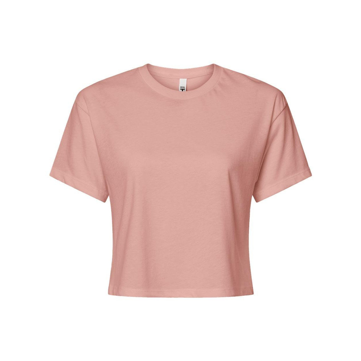 Desert Pink - Front - Next Level Women's Ideal Crop Top