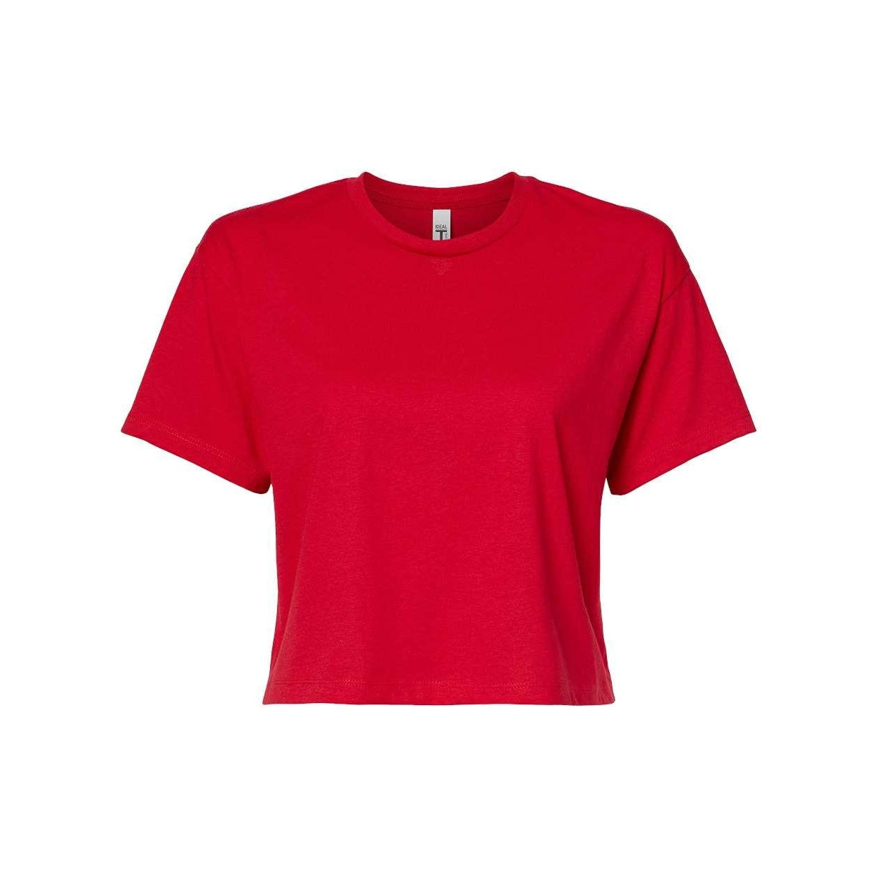 Red - Front - Next Level Women's Ideal Crop Top