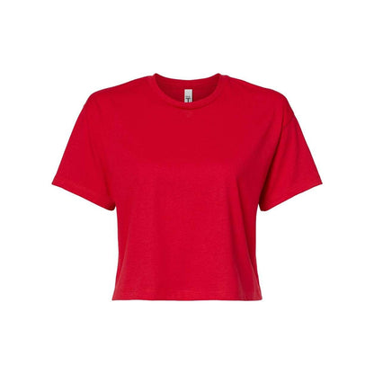 Red - Front - Next Level Women's Ideal Crop Top