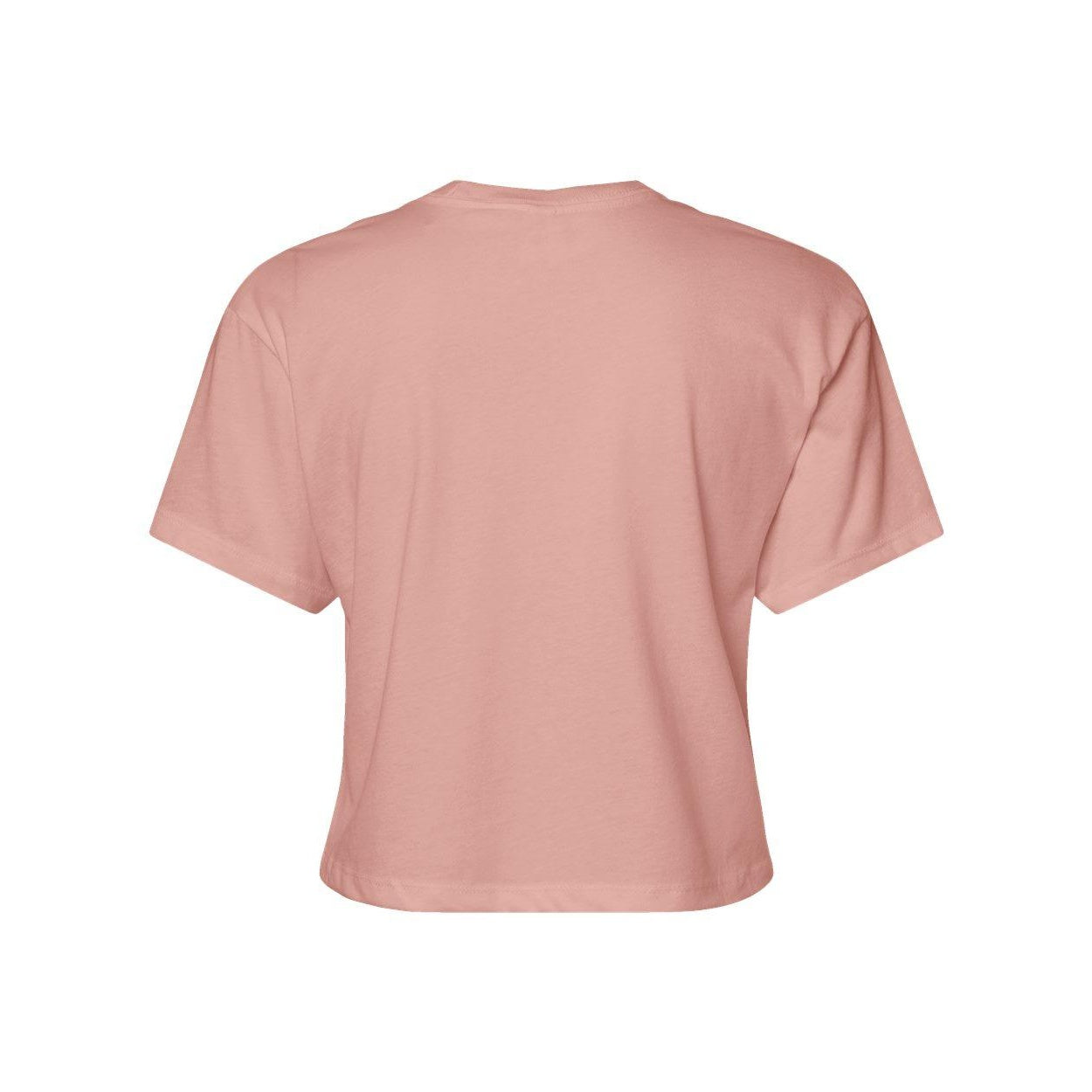 Desert Pink - Back - Next Level Women's Ideal Crop Top