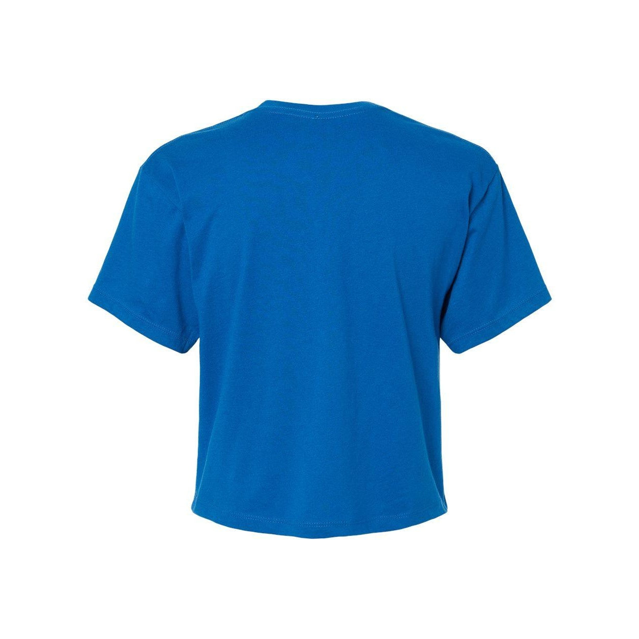 Royal - Back - Next Level Women's Ideal Crop Top