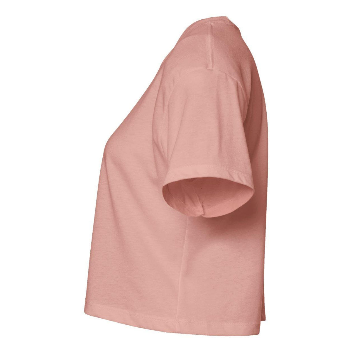 Desert Pink - Side - Next Level Women's Ideal Crop Top