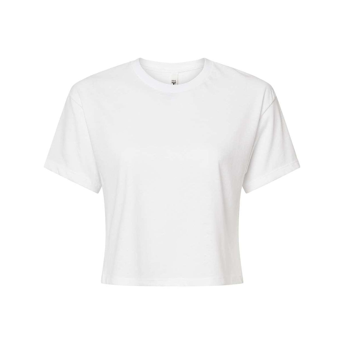 White - Front - Next Level Women's Ideal Crop Top