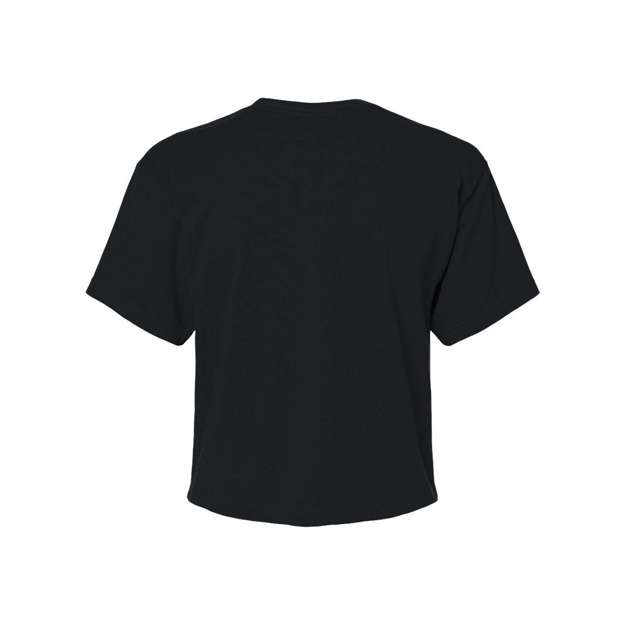 Black - Back - Next Level Women's Ideal Crop Top