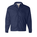 Navy - Front - Augusta Sportswear Coach's Jacket