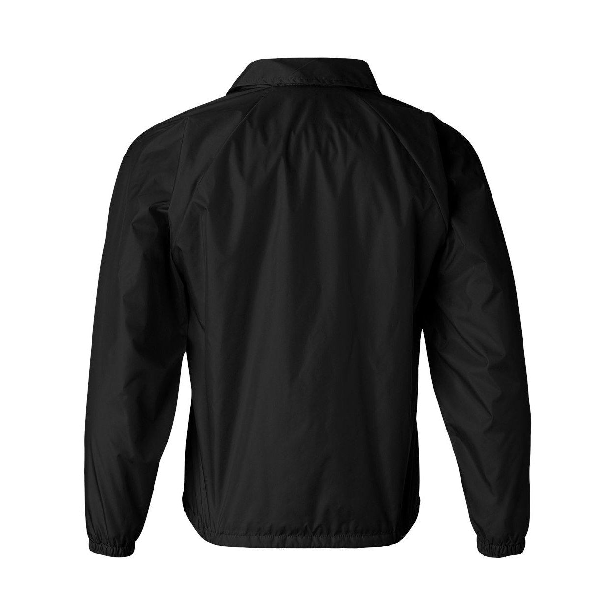 Black - Back - Augusta Sportswear Coach's Jacket