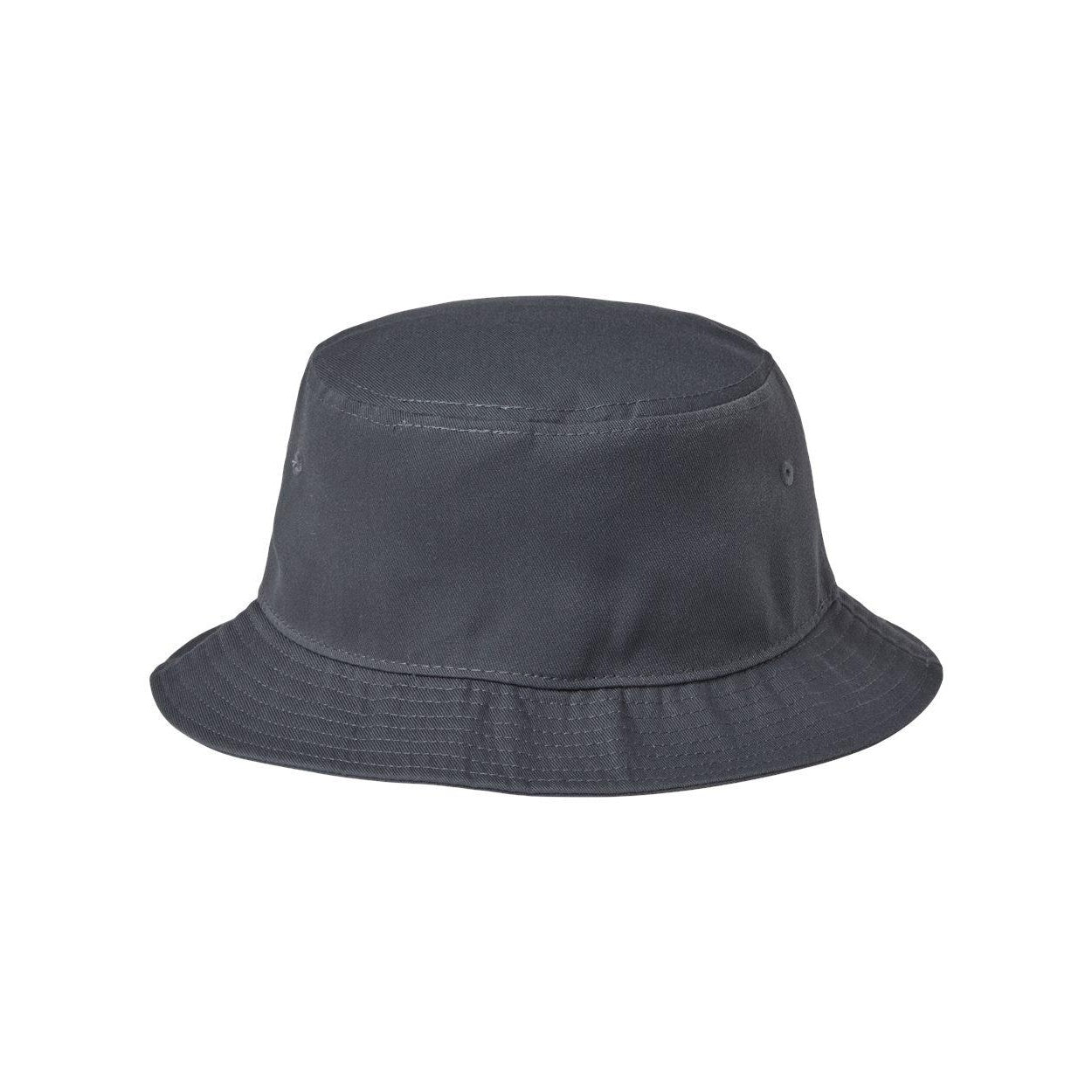 Dark Grey - Front - Atlantis Headwear Sustainable Bucket Hat