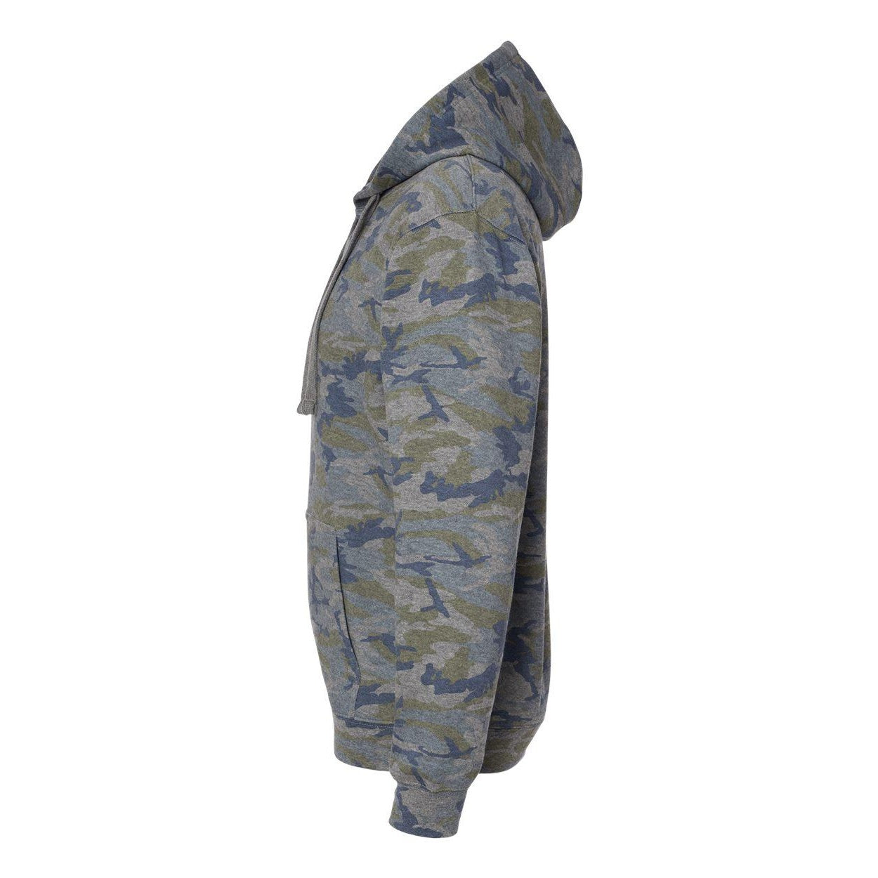 Vintage Camo - Side - LAT Elevated Basic Hoodie